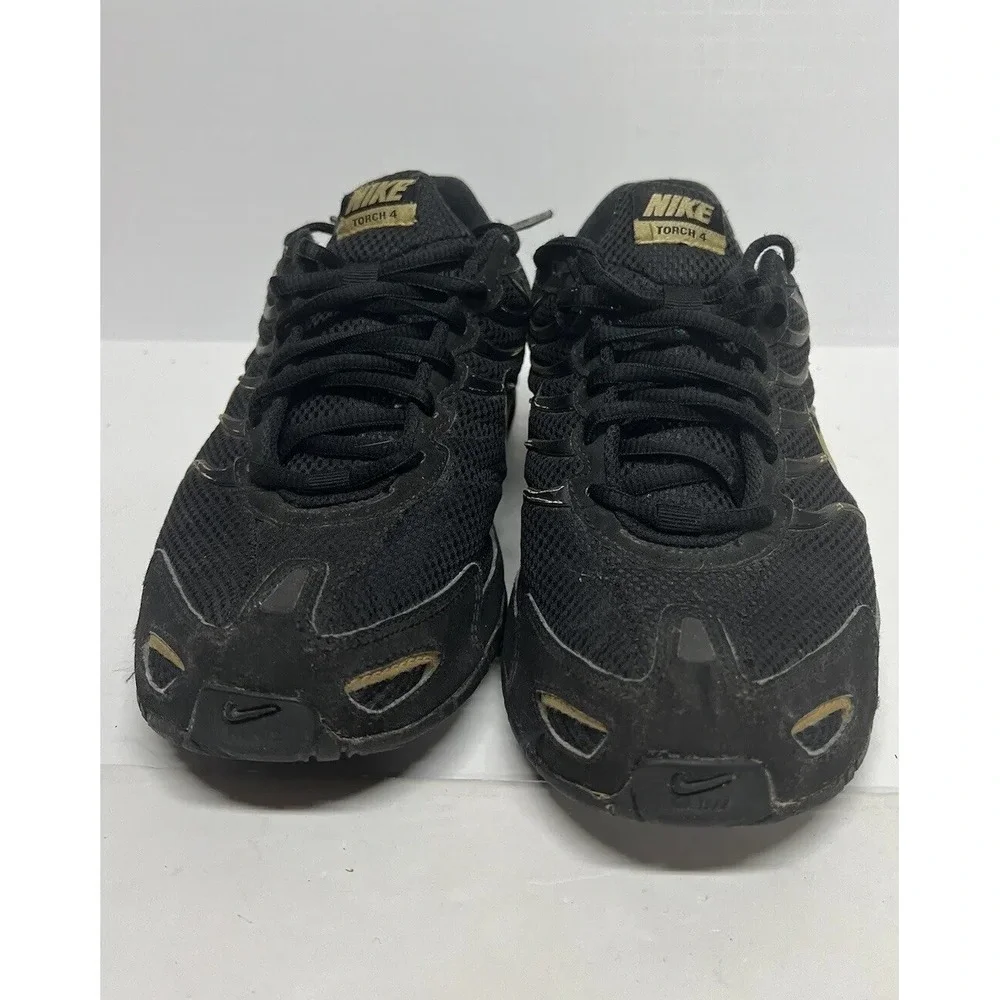 Nike Air Max Torch 4 Black‎ Gold Running Shoes CN2159-002 Mens Size 8